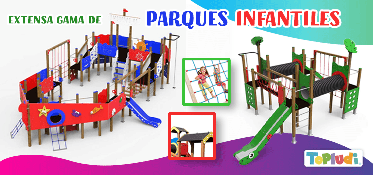 venta de juegos para niños al aire libre