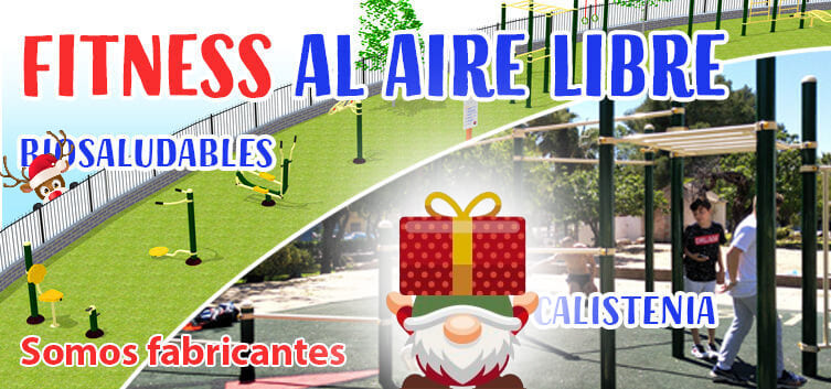 Fitness al aire libre navidad