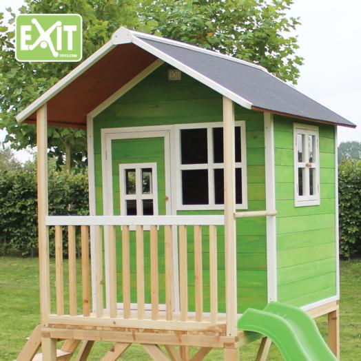 Casita-infantil-Loft-500-Green-perfil
