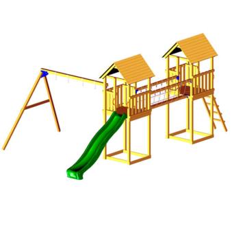 Parque infantil Blue Rabbit Apalaches