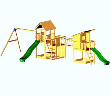 Parque infantil Blue Rabbit Atlas