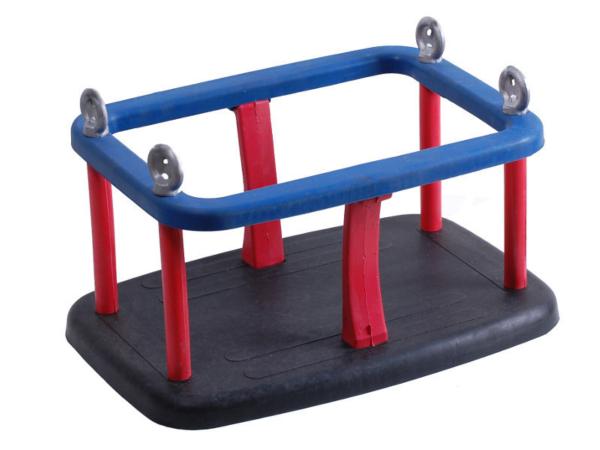 assento bebé de borracha com correias