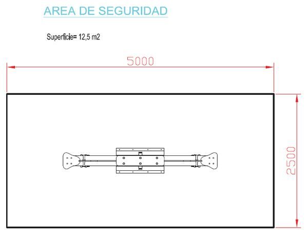 balanço mola duplo ponys