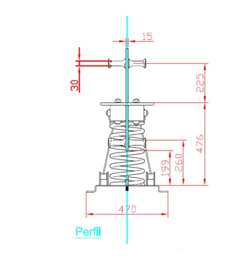 Balanço Gangorra dupla “AS FOCAS”
