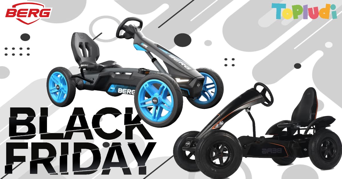 Coches y Karts de pedales Black Friday