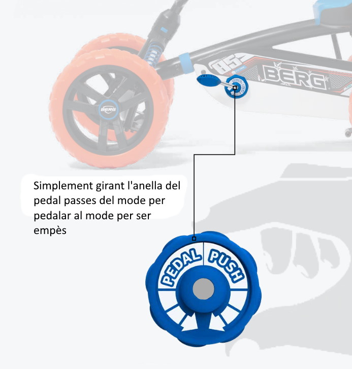 berg buzzy 1 en 1 passa de pinyó fix a sistema lliure