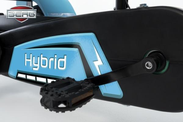 Kart de pedales BERG HYBRID eléctrico con marchas E-BFR-3