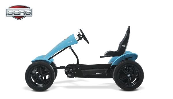 Kart de pedais BERG HYBRID elétrico com engranagens E-BFR-3