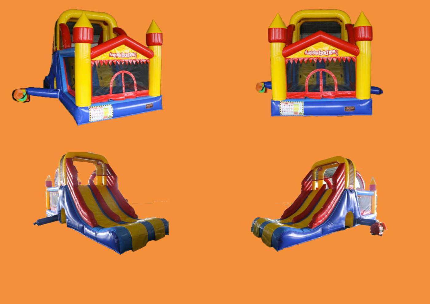 Inflable d'ús professional Double Mega Slide