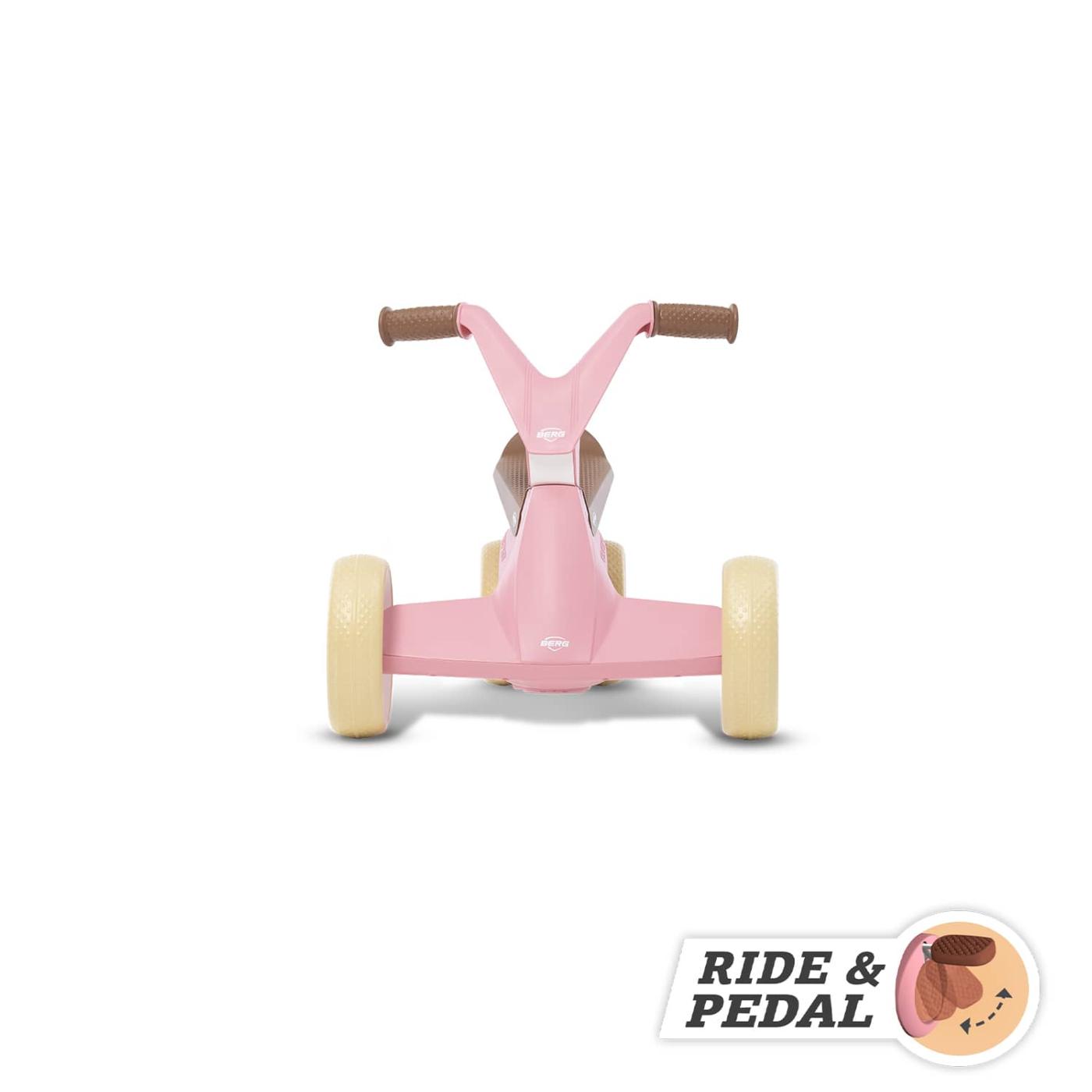 moto infantil amb pedals BERG Go2 Retro Pink