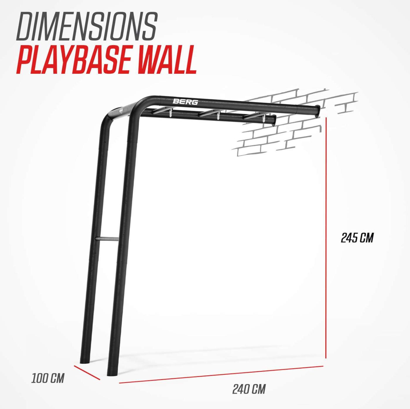 Baloiço de parede BERG Playbase Wall