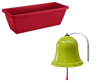 conjunto jardineiro + sino