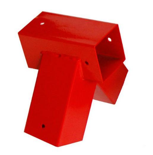 Corner baloico oblicuo madeira cuadrada