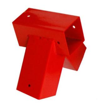 Corner baloico oblicuo madeira cuadrada