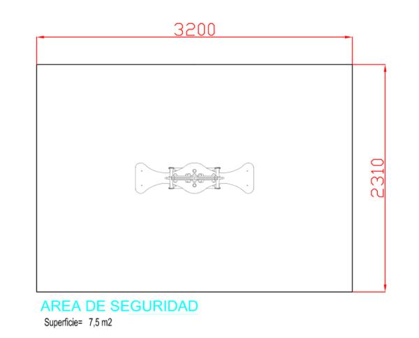 Balanço Gangorra Dupla 