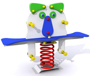 Balanço Gangorra Dupla de uso público 