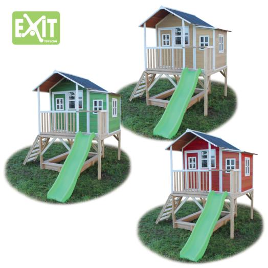 Casita-infantil-madeira-Loft-550-Green-colores