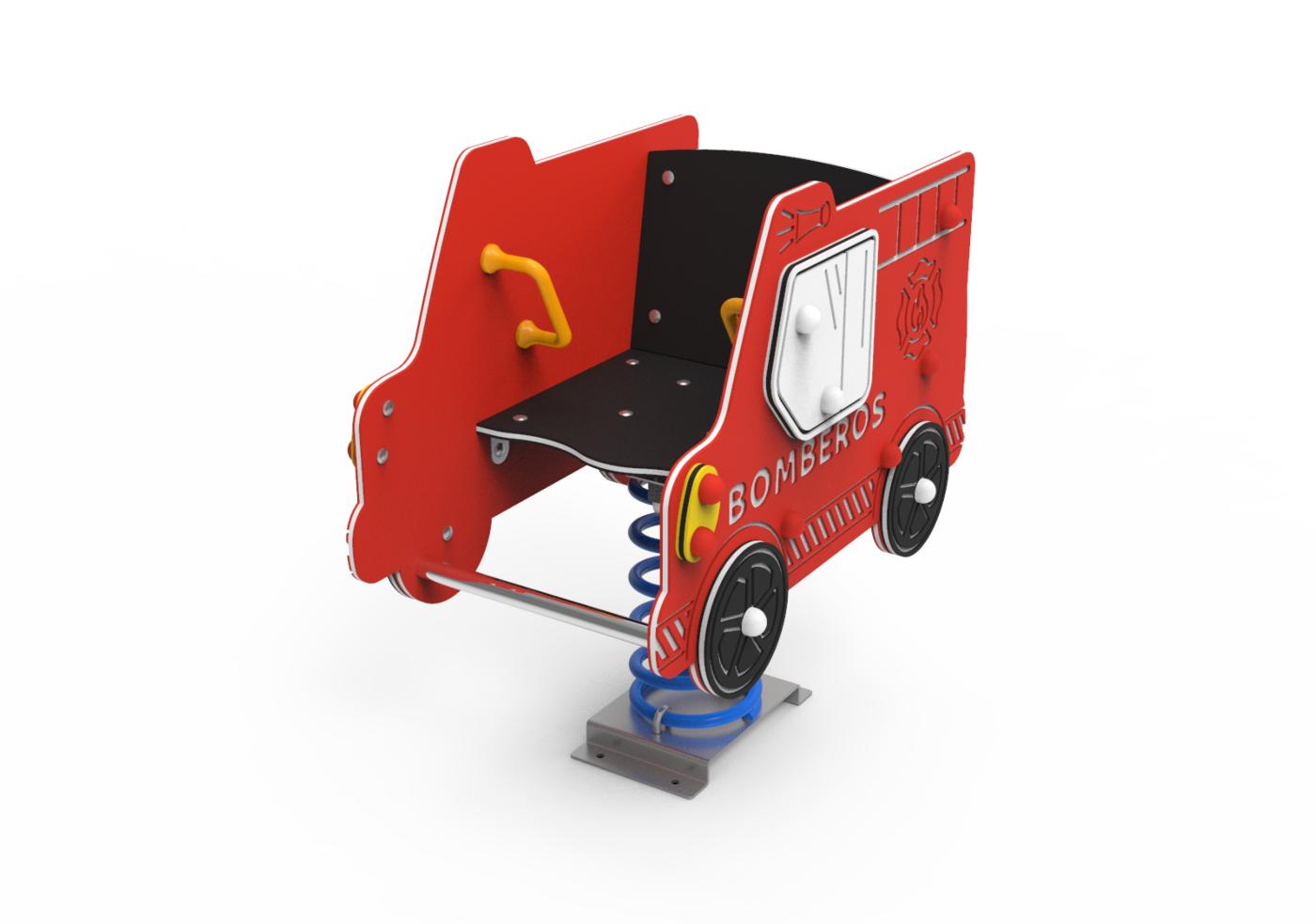 Muelle Doble Panel Bombero Inclusivo