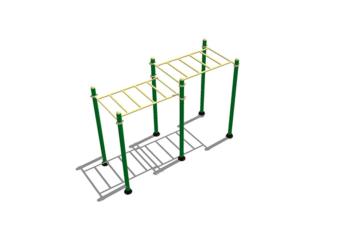 Aparelho-Calistenia-Escada-Dupla-H