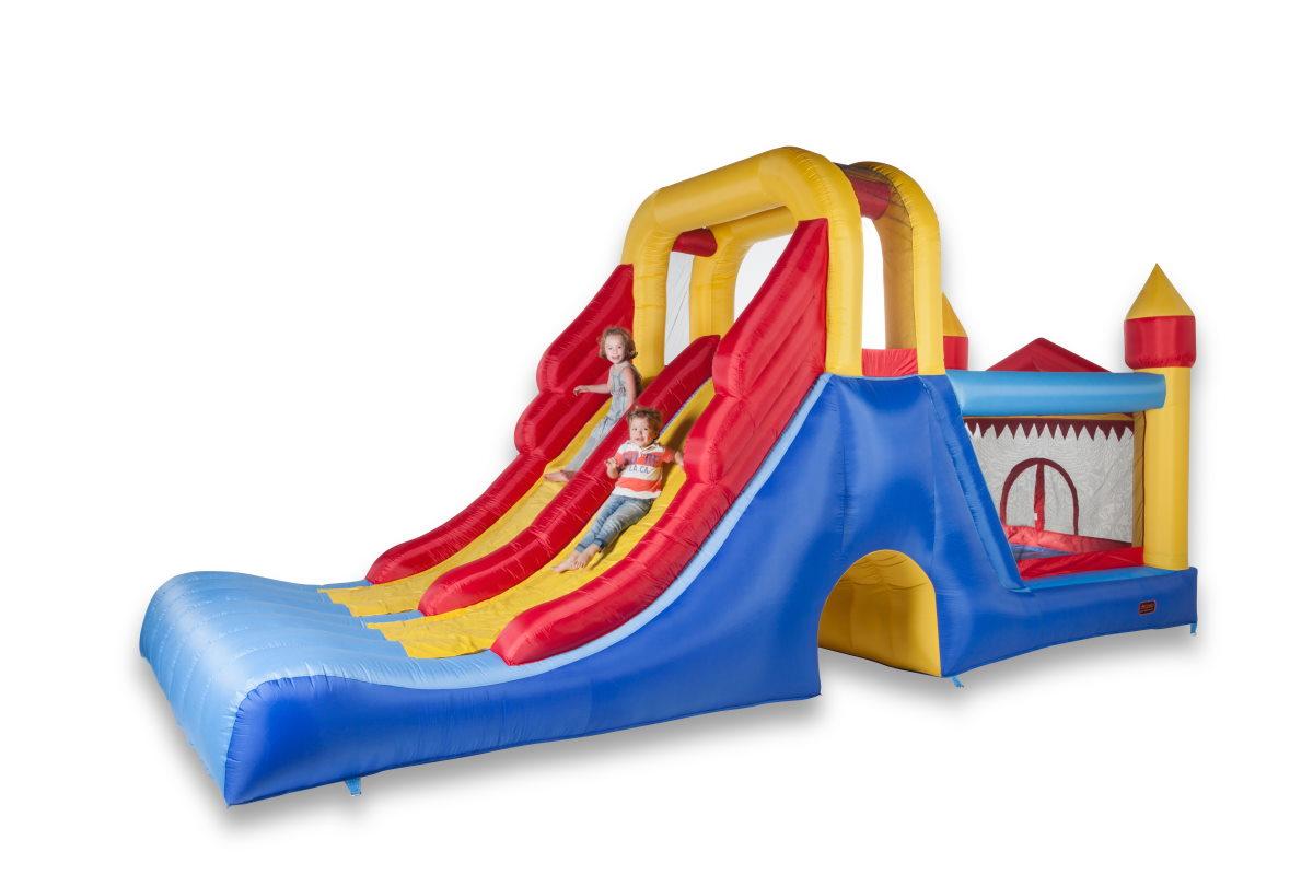 Hinchable Double Mega Slide 4 en 1