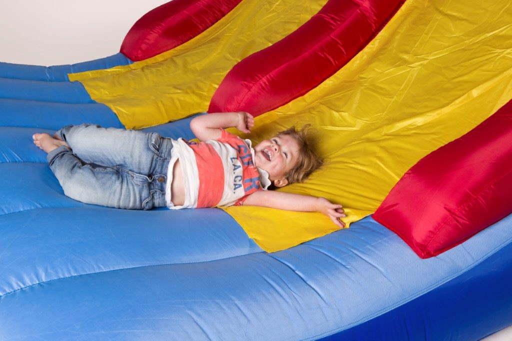 Inflable Double Mega Slide 4 en 1