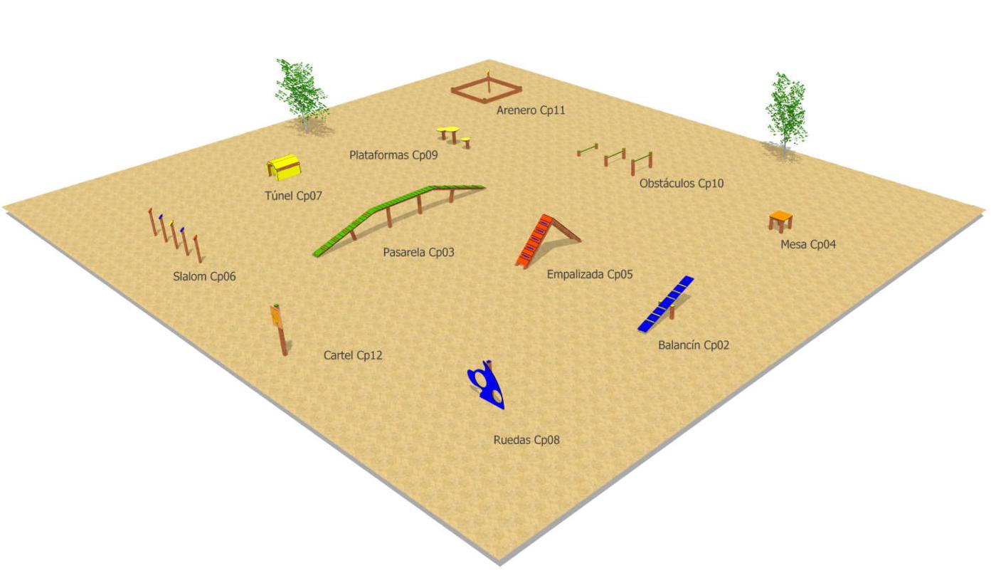 Circuito Canino Agility Completo