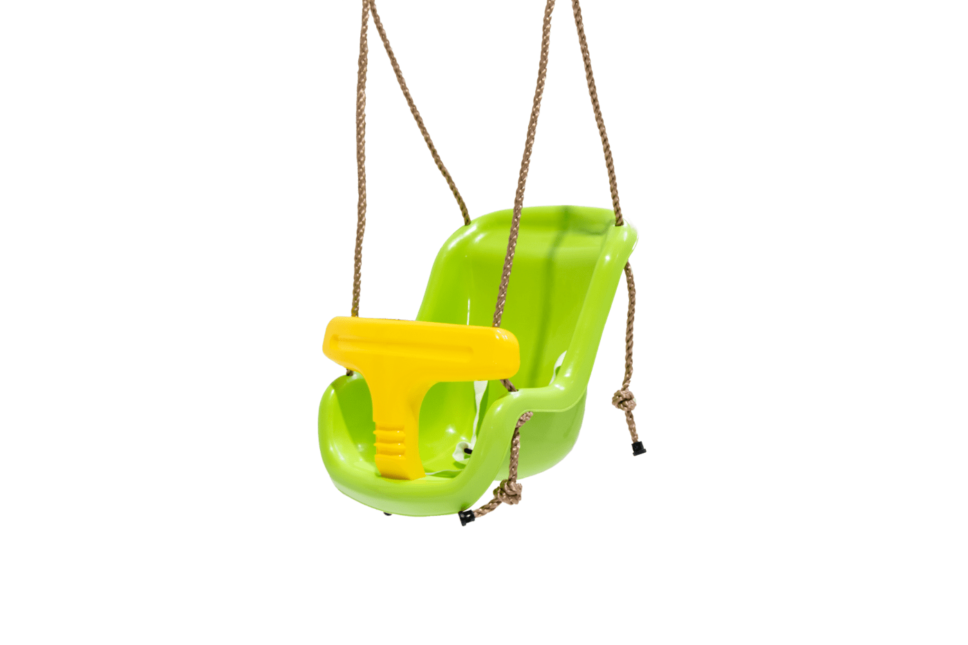 silla de bebé para columpio verde lima