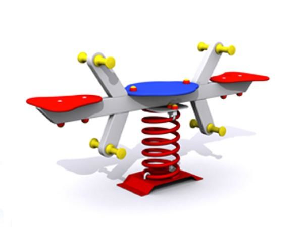 Balanço Gangorra Dupla “METÁLICA”