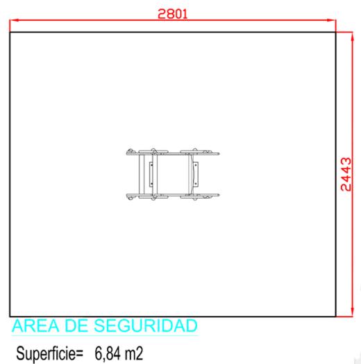 Balanço mola painel duplo CARRINHO ADAPTADO