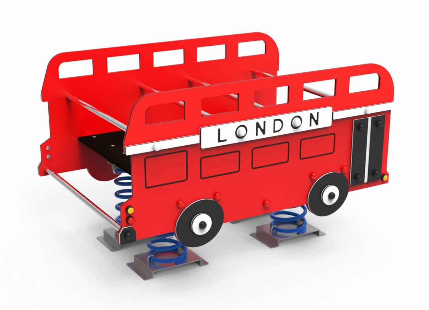 Balancín Múltiple LONDON BUS 8 plazas uso público