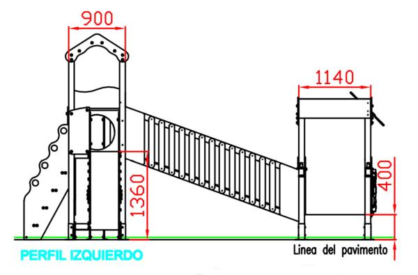 Parque infantil ASIA adaptado