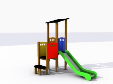 Parque infantil Oslo con tobogán