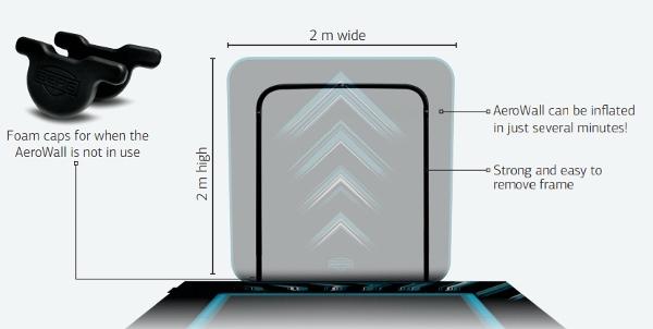 Trampolim BERG Flatground Ultim Champion 500 com Aerowall