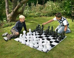 Peças Grandes + Tabuleiro de Plástico