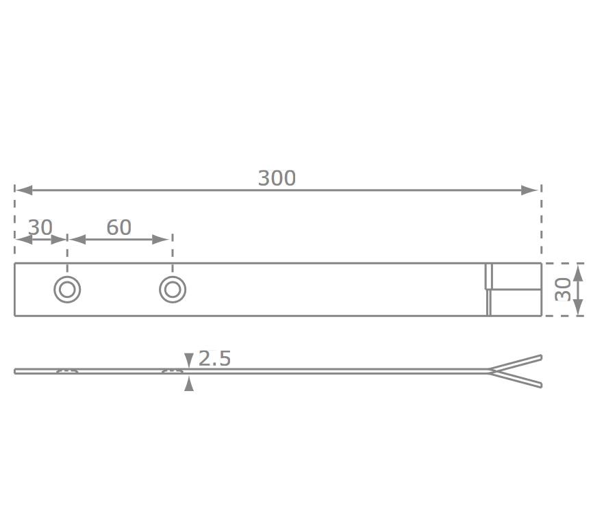 Set de quatre ancoratges plans per gronxador Masgames