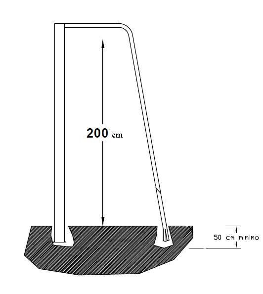 porteria reglamentaria fija con red 1