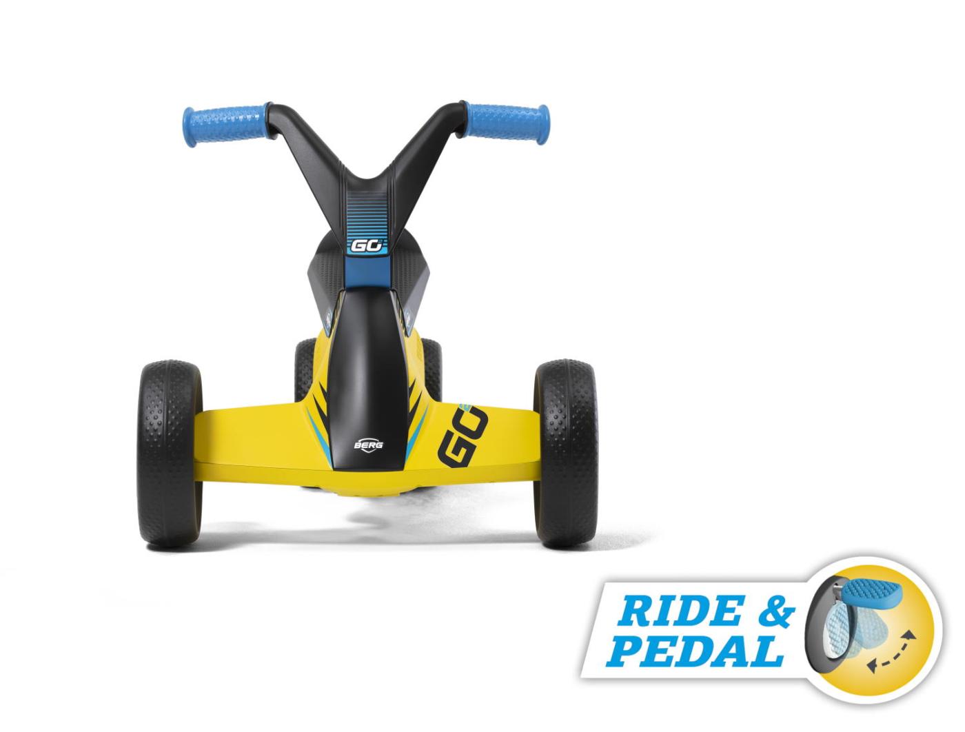  BERG GO² SparX Yellow andador infantil evolutivo a coche de pedales