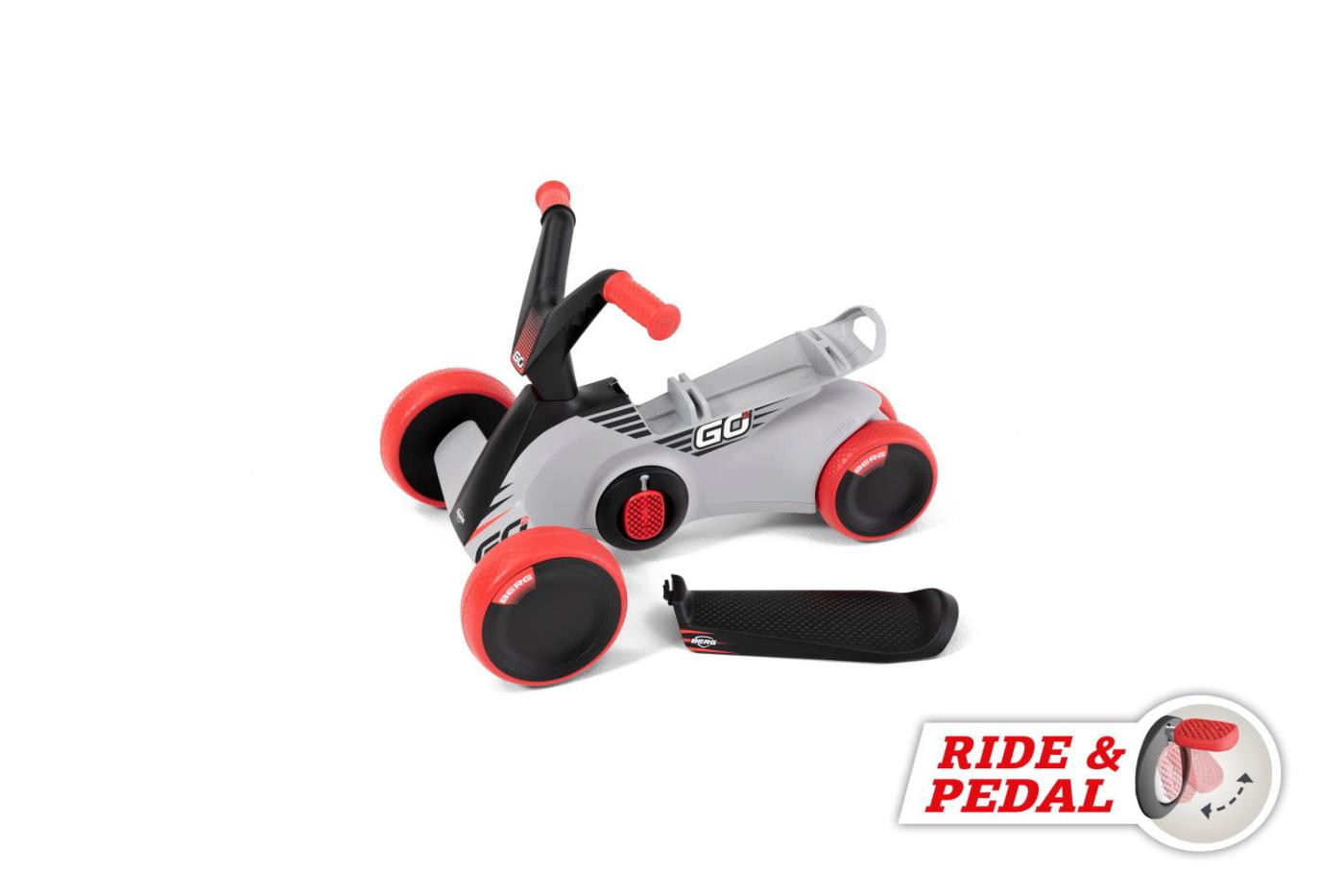 Berg Go2 Sparx Red caminador evolutiu a cotxe de pedals