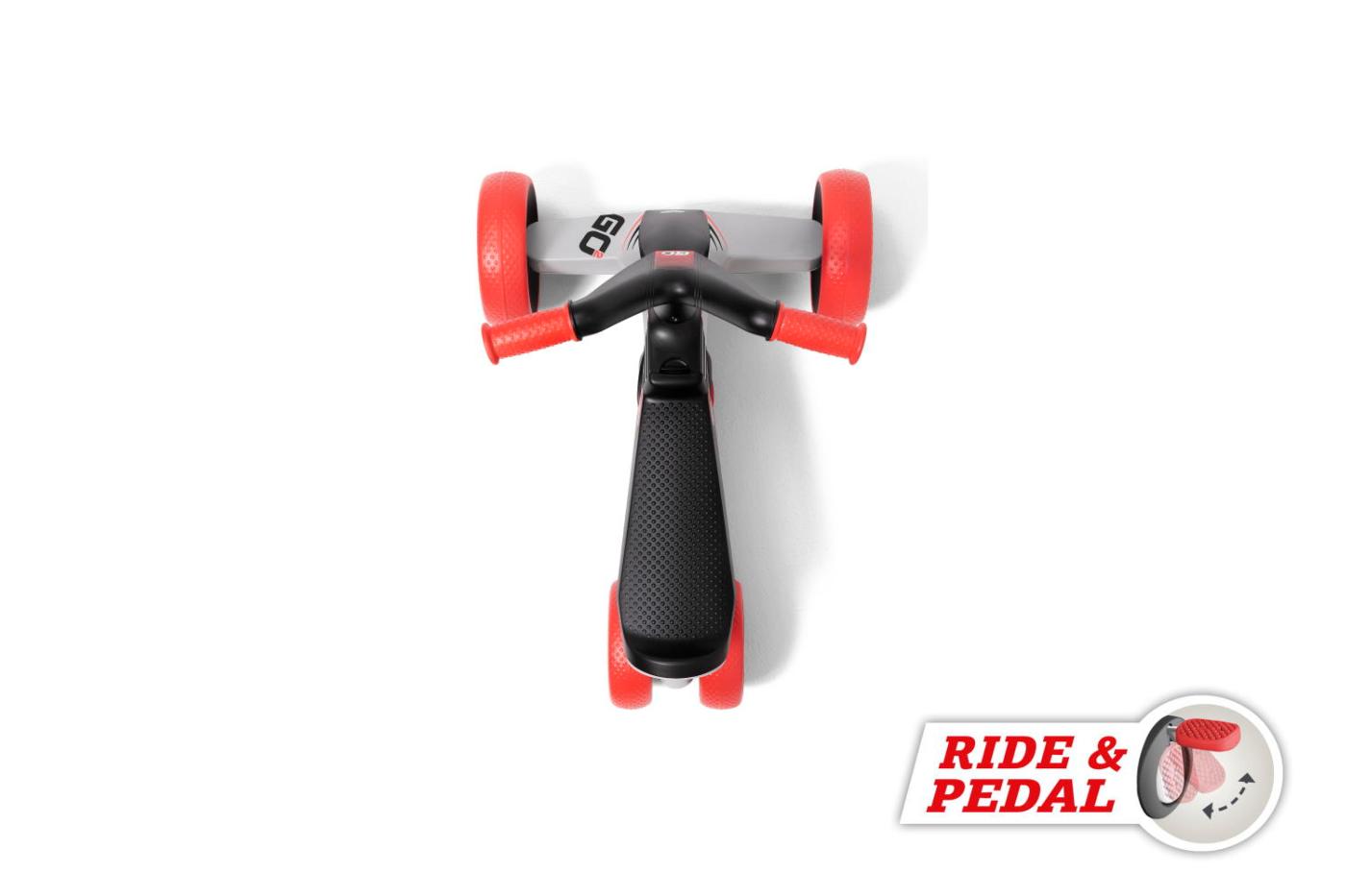 Berg Go2 Sparx Red caminador evolutiu a cotxe de pedals