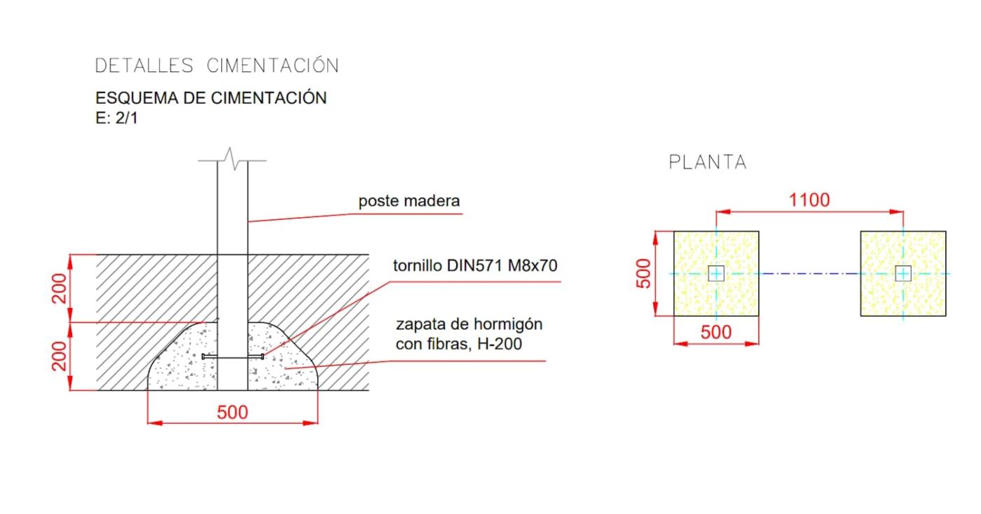 Aparell circuit educació física: Barra per fer flexions al exterior