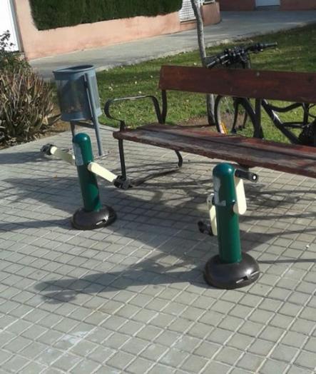 Aparell de fitness biosaludable pedals