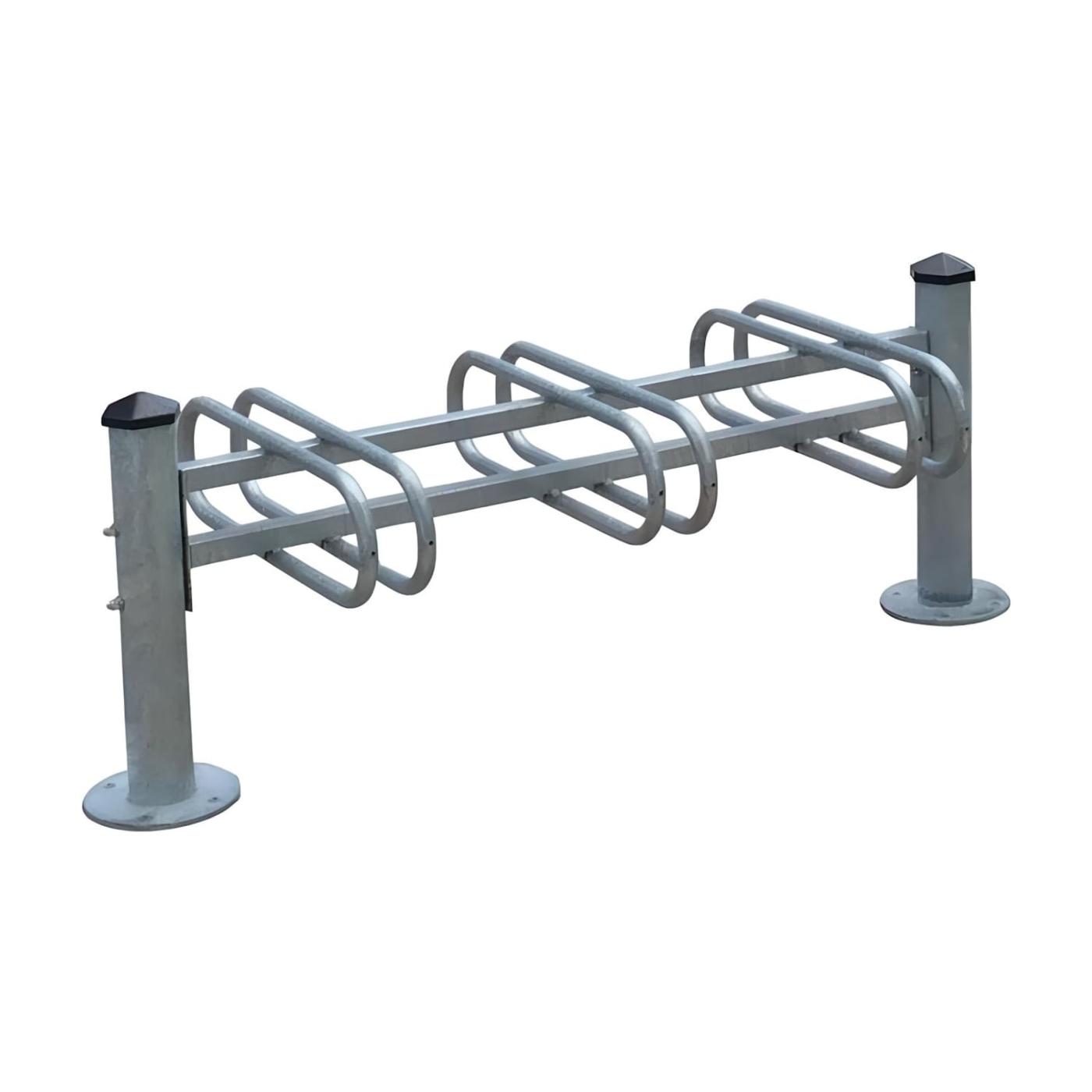 Aparcabicicletas mercure de acero galvanizado 3