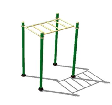 Aparelho Fitness Escada H