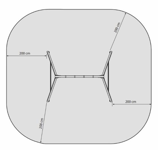 Gronxador de fusta quadrada MASGAMES KATA