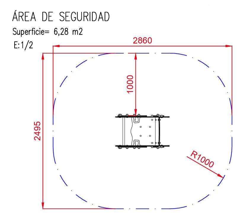 Muelle Doble Panel Bombero Inclusivo