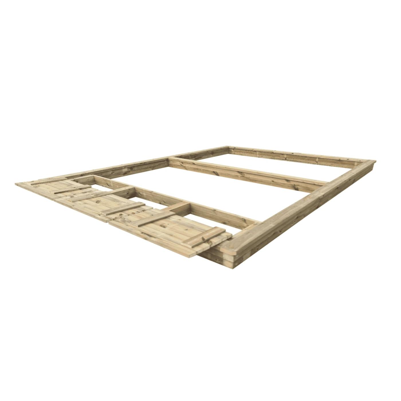 Arenero de madera con separación central y cajas de almacenaje MASGAMES Coveri con cubierta de lona fuerte