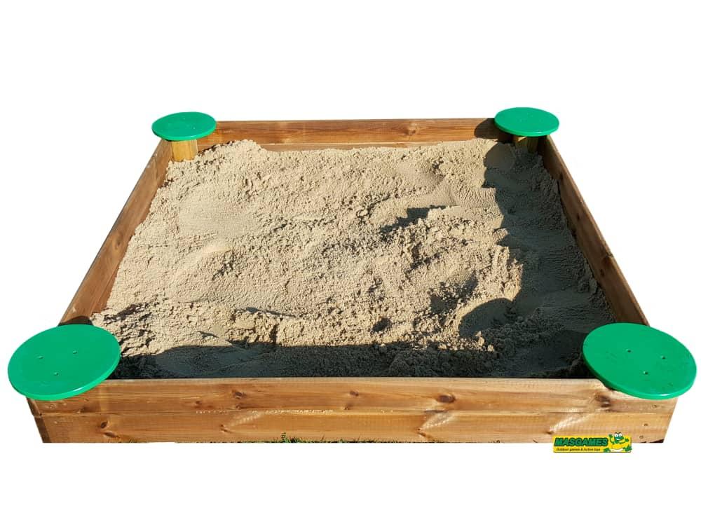 Caixa areia masgames madeira L + ancoragems