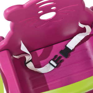 silla de columpio para bebé con cinturón de seguridad