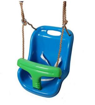 Assento bebê baloiço verde azul