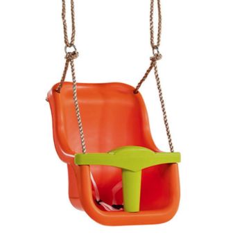 Silla de bebé para columpio color naranja masgames